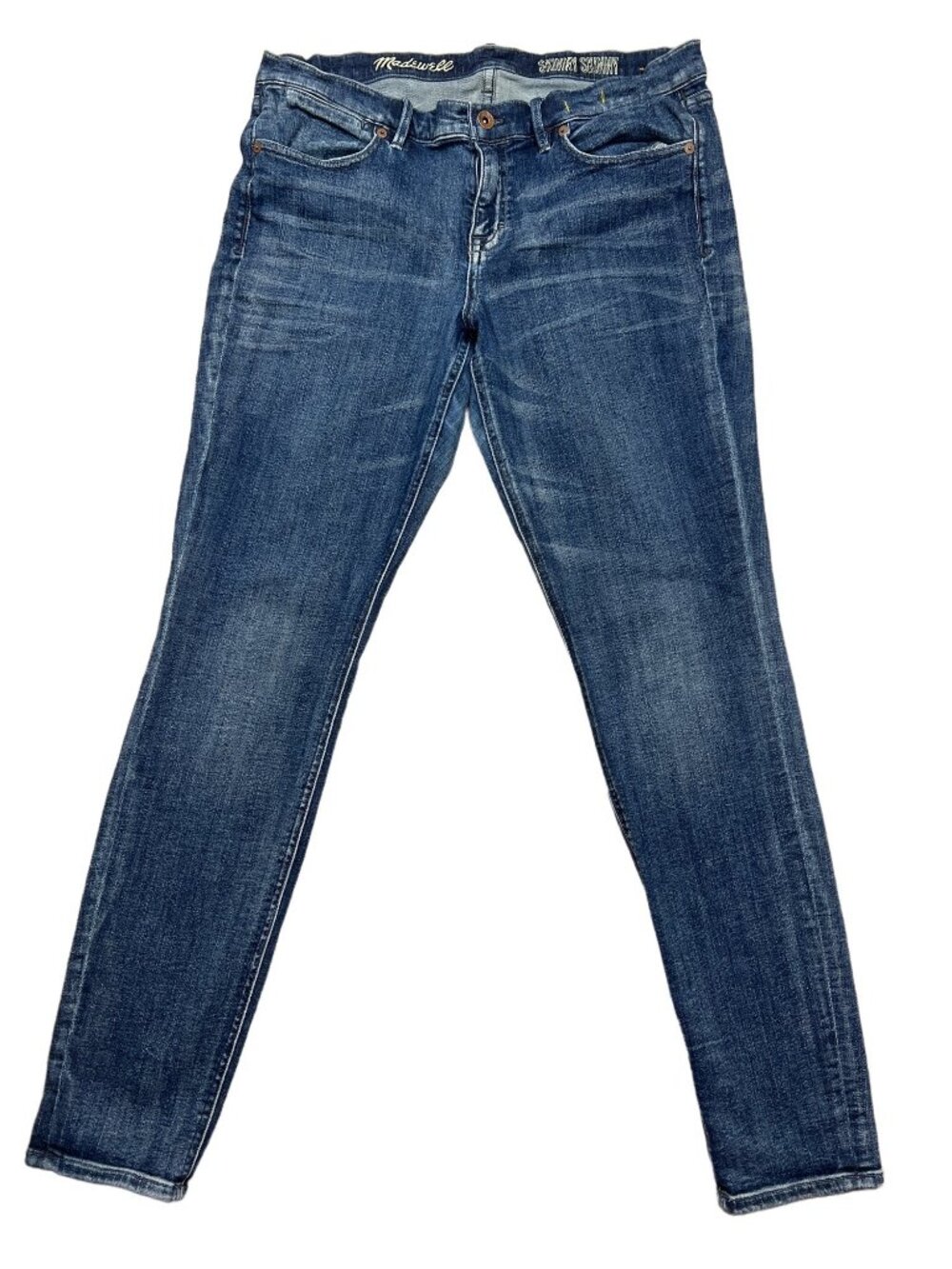 Madewell Skinny Skinny Jeans Mens 32x32 Medium Wash Denim Stretch Casual